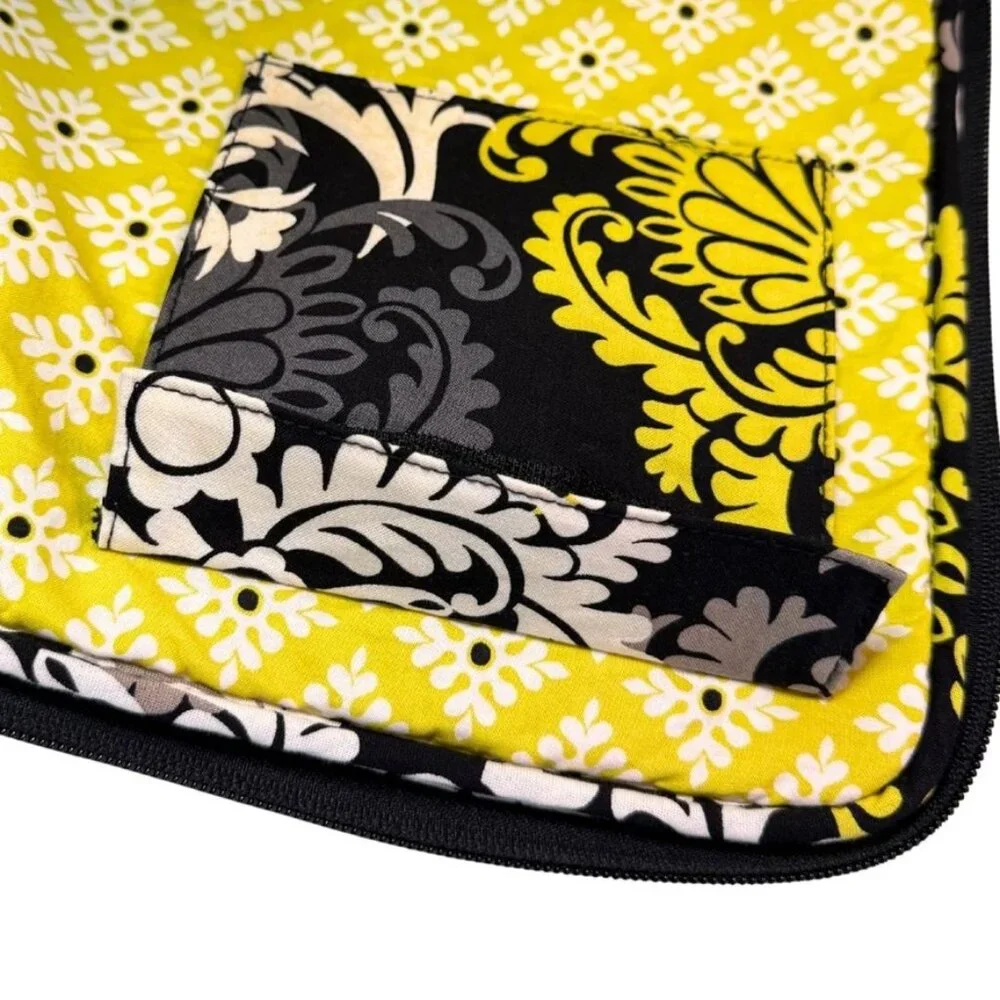 Vera Bradley Baroque Pattern Quilted XL Laptop Cover Sleeve